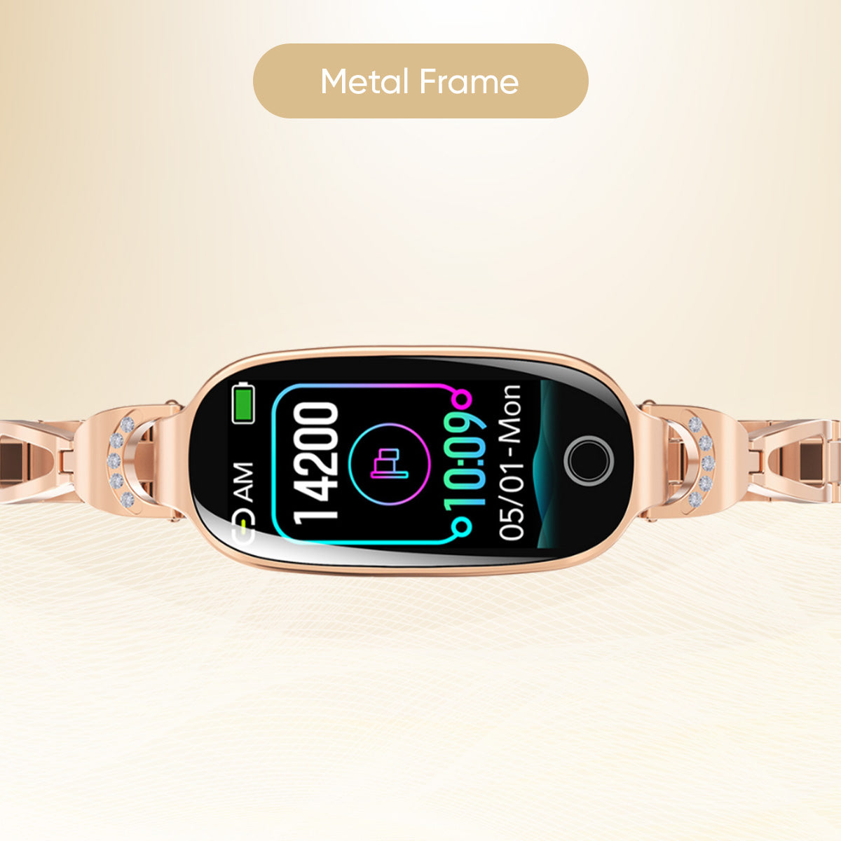 Fitsera Smartwatch — GlucoSense & Cycle Reminder