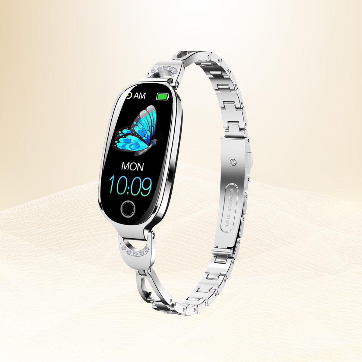 Fitsera Smartwatch — GlucoSense & Cycle Reminder