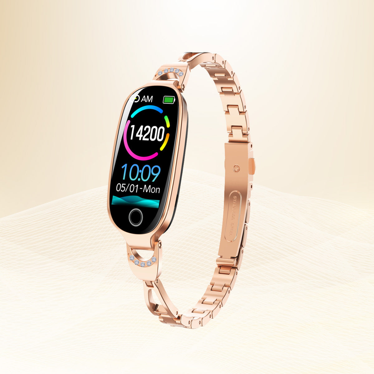 Fitsera Smartwatch — GlucoSense & Cycle Reminder